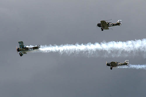 Great War display -- German planes